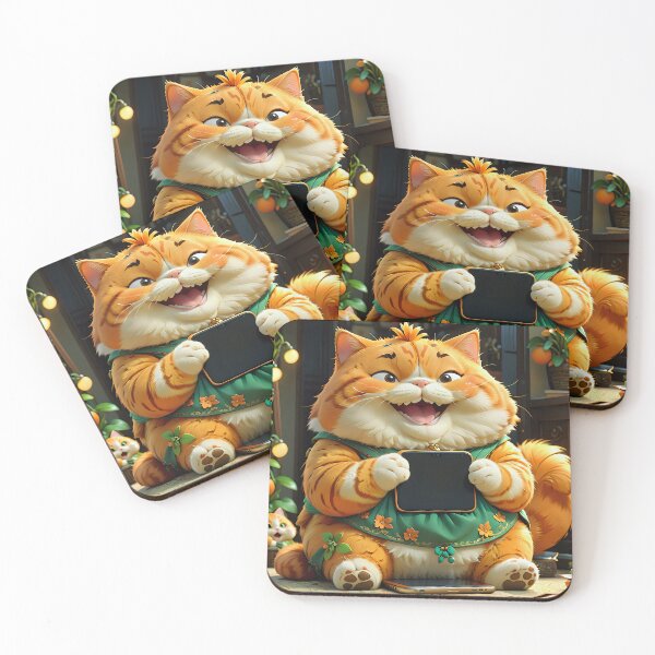 Item preview, The Chubby Cat Who Loves Digital Playtime. designed and sold by MissYouONLY.