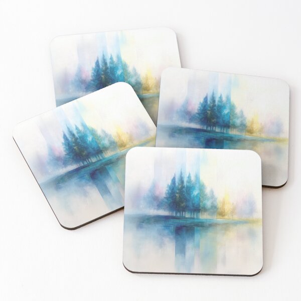 Item preview, Whispering Pines at Dawn designed and sold by riquishop.