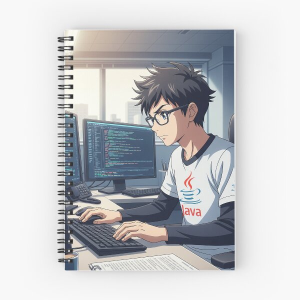 Item preview, Anime Programmer - Coding with Style designed and sold by panchoflex.