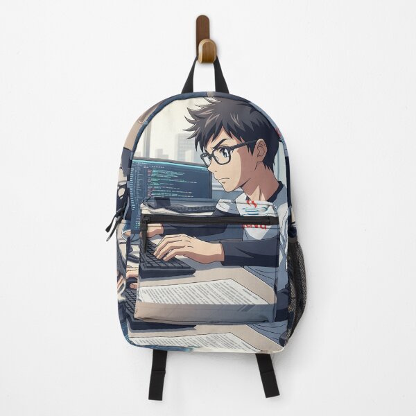Item preview, Anime Programmer - Coding with Style designed and sold by panchoflex.