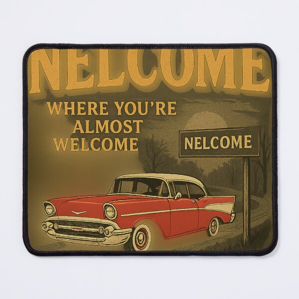 Item preview, nelcome designed and sold by authormikemuncy.