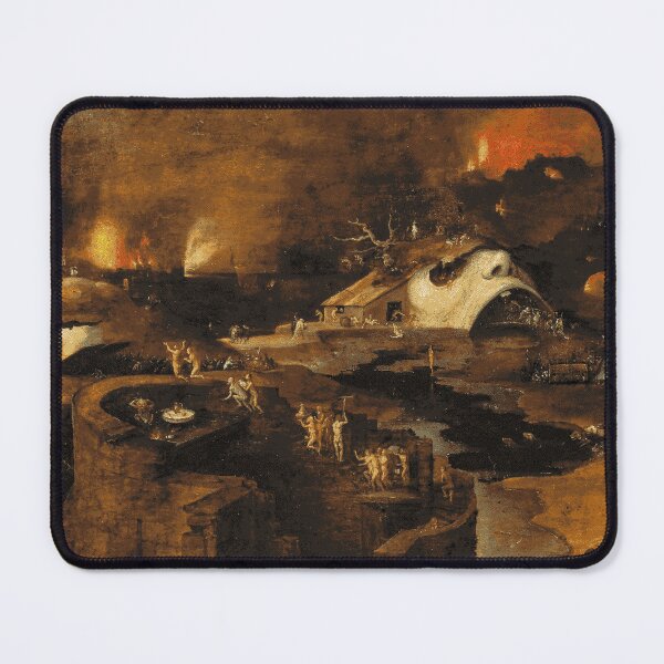 Item preview, 8 Bit Hell - Christ's Descent into Hell - Follower of Bosch designed and sold by ALCHEMIST.