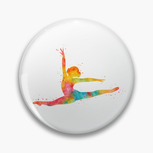 Item preview, Gymnast Silhouette designed and sold by YalenArt.