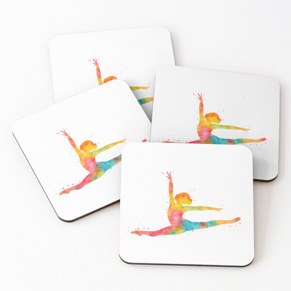 Item preview, Gymnast Silhouette designed and sold by YalenArt.