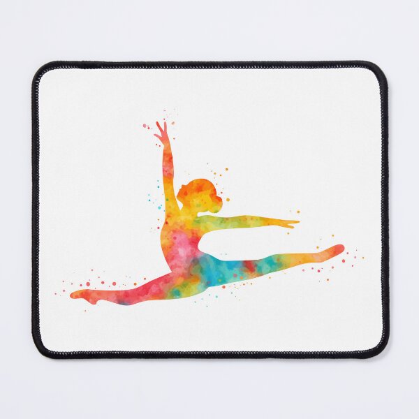 Item preview, Gymnast Silhouette designed and sold by YalenArt.