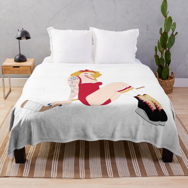 Item preview, Calgary Flames Pinup designed and sold by Heather H Designs .