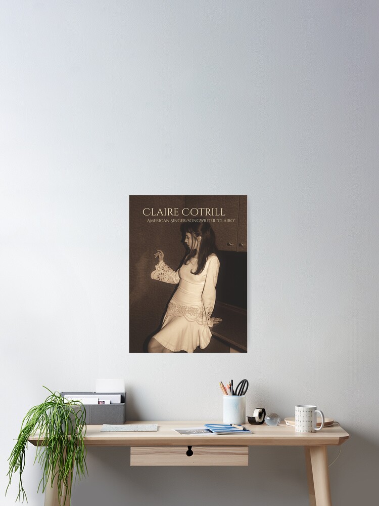 Thumbnail 2 of 3, Poster, Vintage Style Clairo designed and sold by spiralcassetee.