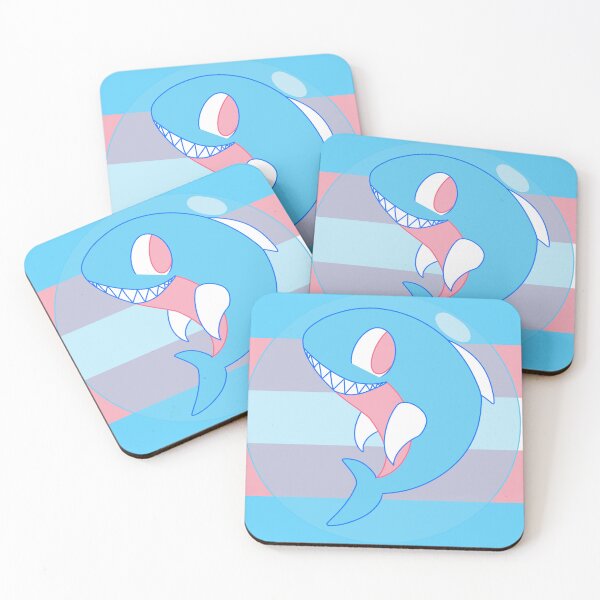 Item preview, Transgender Pride Flag ePetz Shark designed and sold by AzirSerinus.
