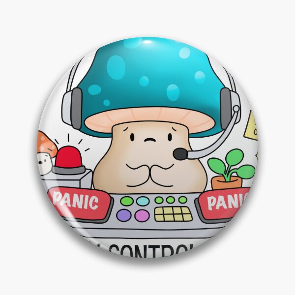 Item preview, funny anxiety control center designed and sold by vandepasch.
