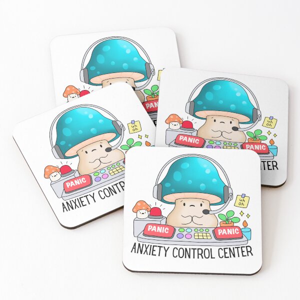 Item preview, funny anxiety control center designed and sold by vandepasch.