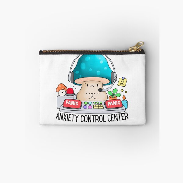 Item preview, funny anxiety control center designed and sold by vandepasch.