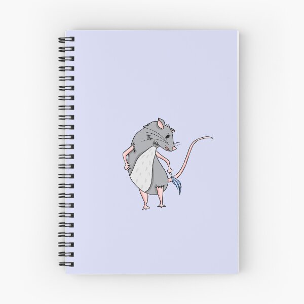 Item preview, Feather Sticking: Mort the Flightless Rat designed and sold by scarletsunrise.