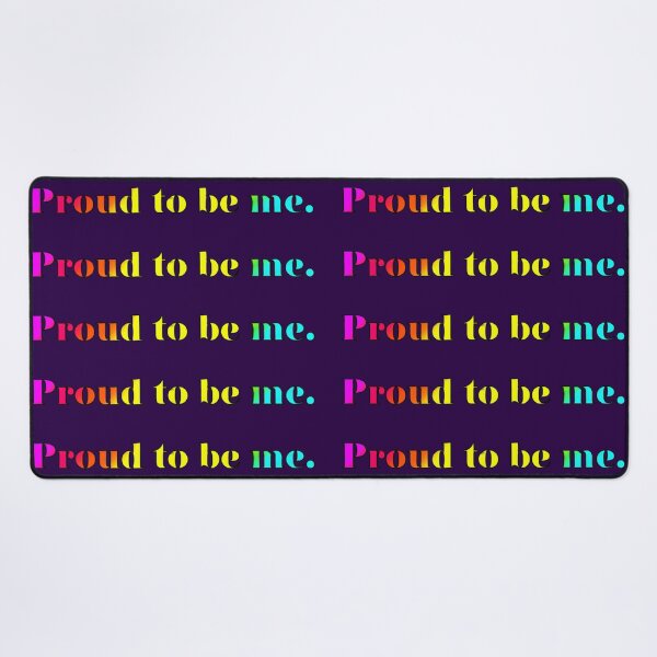 Item preview, Orgulloso de ser yo: Declaración de orgullo colorida con borde designed and sold by Vision Illustrated.
