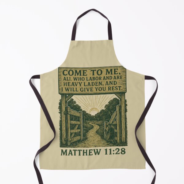 Item preview, Matthew 11:28 – Come to Me and I Will Give You Rest designed and sold by SimplySelim.