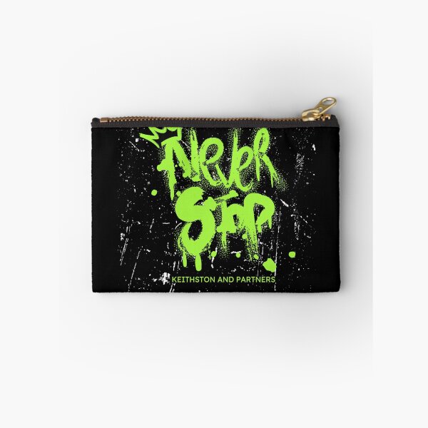Item preview, Grunge Neon "Never Stop" Graffiti Design designed and sold by bravo200.