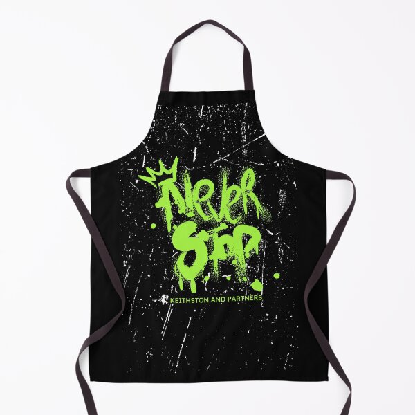 Item preview, Grunge Neon "Never Stop" Graffiti Design designed and sold by bravo200.