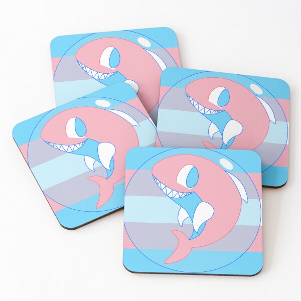 Item preview, Transgender Pride Flag ePetz Shark designed and sold by AzirSerinus.