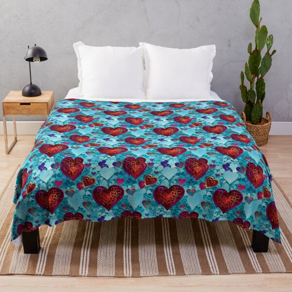 Item preview, Hearts and Ice Seamless Pattern designed and sold by Korral.