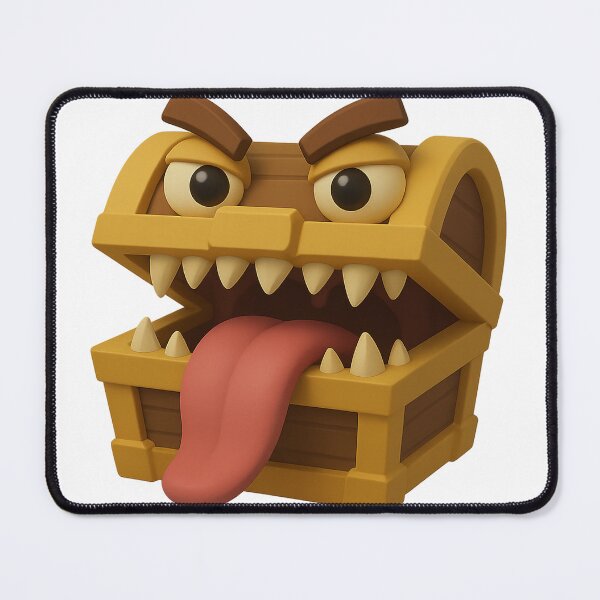 Item preview, Angry Treasure Chest with a Tongue designed and sold by QuirkWears.
