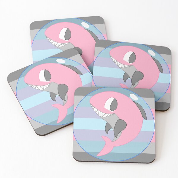 Item preview, Demigirl Pride Flag ePetz Shark designed and sold by AzirSerinus.