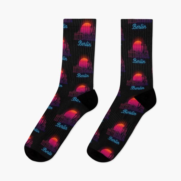 Item preview, Berlin Neon Skyline Collection: Futuristic City Lights designed and sold by Design_Your_Day.