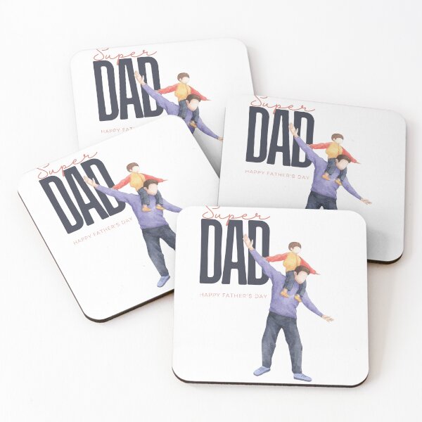 Item preview, Super DAD happy father's day designed and sold by bravo200.