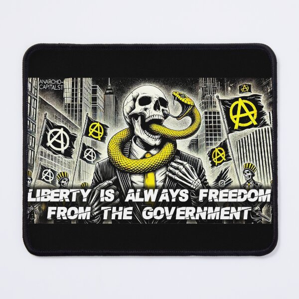 Item preview, Liberty is always freedom from the government designed and sold by storelibertys.