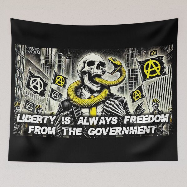 Item preview, Liberty is always freedom from the government designed and sold by storelibertys.