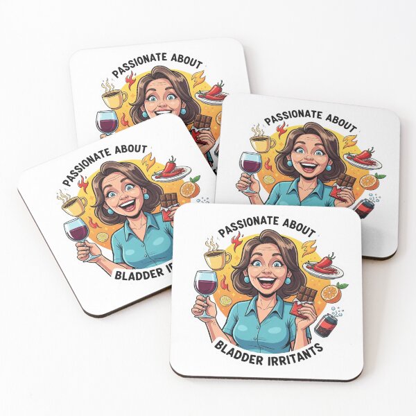 Item preview, Passionate about bladder irritants designed and sold by Stuart Wallace's Extremely Specific & Nice Things.