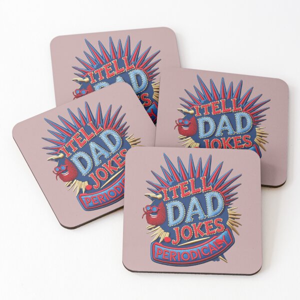 Item preview, I Tell Dad Jokes Periodically  Funny Dad Joke Embroidered Patch designed and sold by ArtDesignTp.