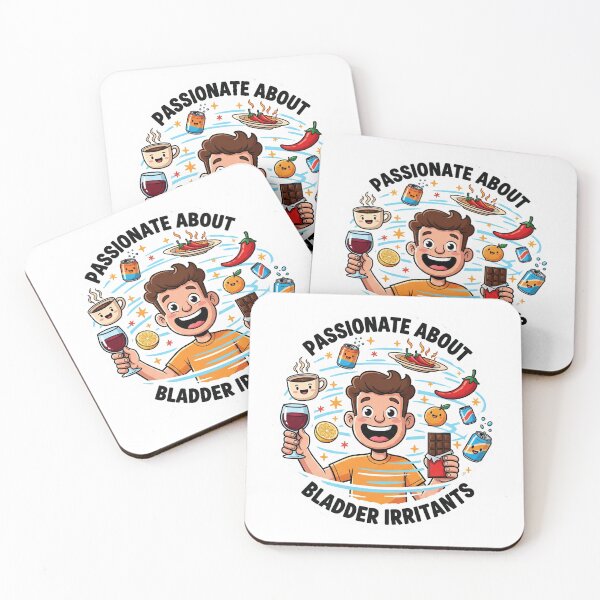 Item preview, Passionate about bladder irritants designed and sold by Stuart Wallace's Extremely Specific & Nice Things.