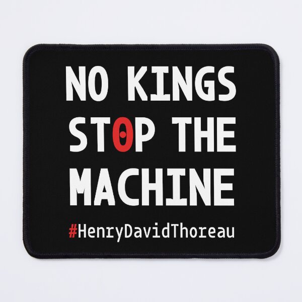Item preview, No kings. Stop the machine designed and sold by PariSeine.