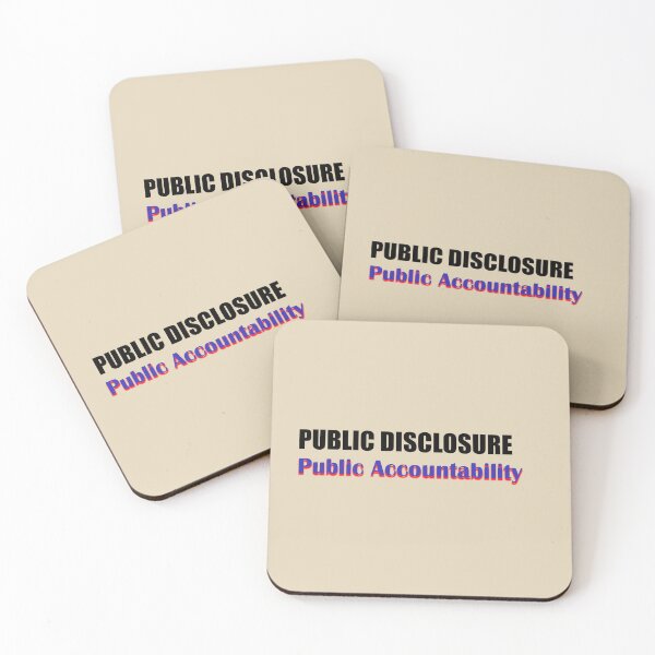 Item preview, Transparency Builds Trust: The Power of Public Disclosure designed and sold by annenambiro.