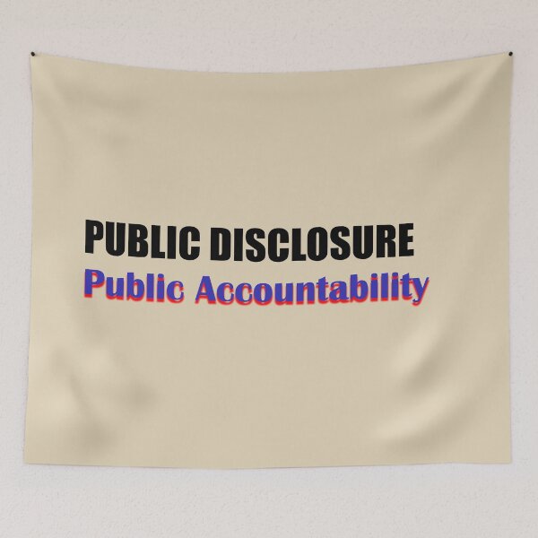 Item preview, Transparency Builds Trust: The Power of Public Disclosure designed and sold by annenambiro.