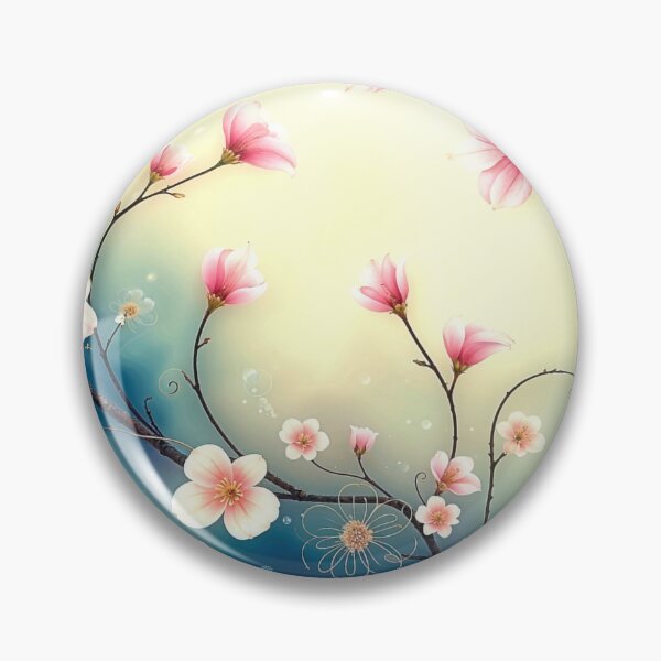 Item preview, Delicate flowers on branches designed and sold by Garrulus glandarius.