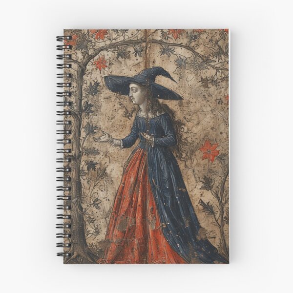 Item preview, Medieval Witch Art designed and sold by TheDarkWardrobe.