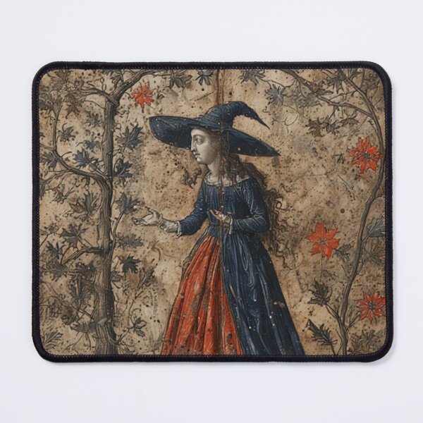 Item preview, Medieval Witch Art designed and sold by TheDarkWardrobe.