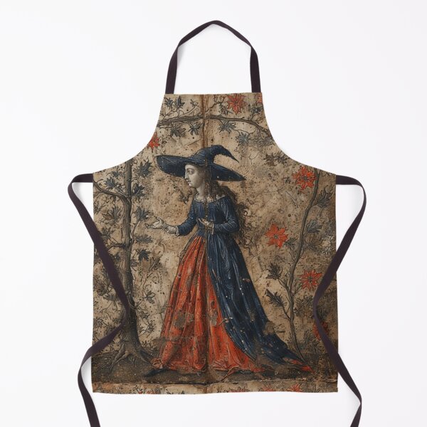 Item preview, Medieval Witch Art designed and sold by TheDarkWardrobe.