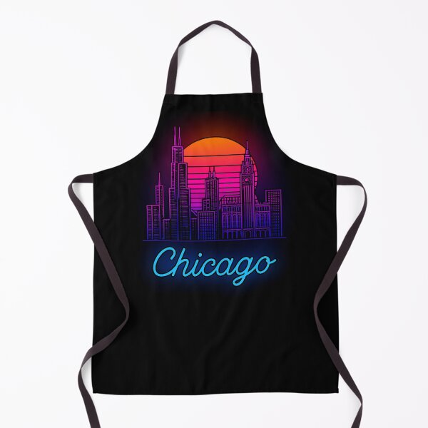 Item preview, Chicago Neon Skyline Collection: Futuristic City Lights designed and sold by Design_Your_Day.