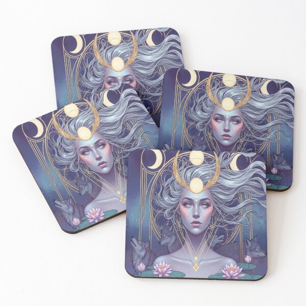 Item preview, La Luna Tarot Moderna – Arquetipo Femenino en Arte Decorativo designed and sold by  Ojo de Lilith.