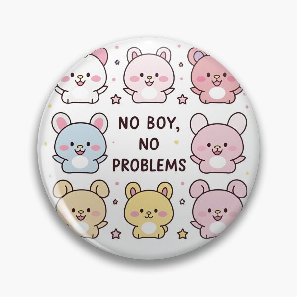 Item preview, No Boy, No Problem designed and sold by Boy Bye Boutique.