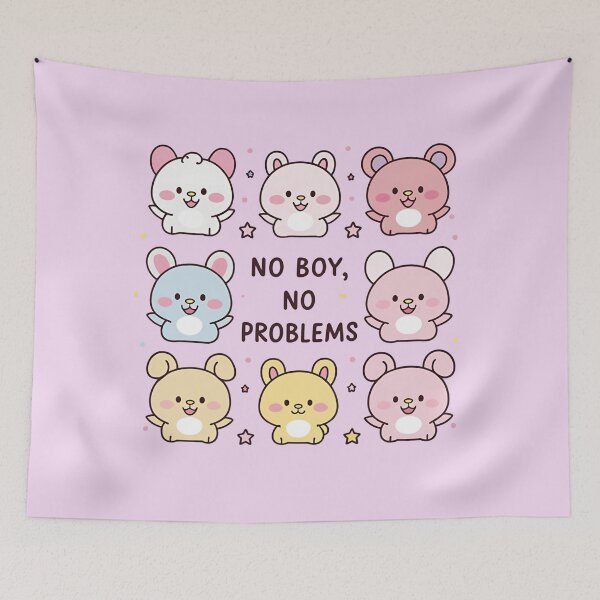 Item preview, No Boy, No Problem designed and sold by Boy Bye Boutique.