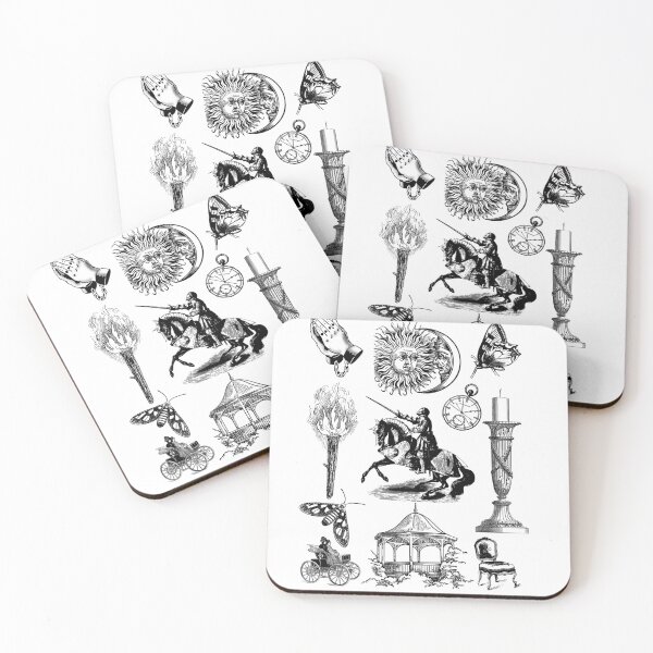 Item preview, vintage tattoo flash sheet style design designed and sold by bebbleboint.