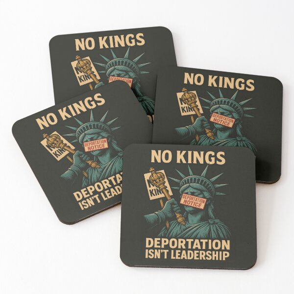 Item preview, No Kings - Deportation Isn't Leadership designed and sold by Boriken Brujas.