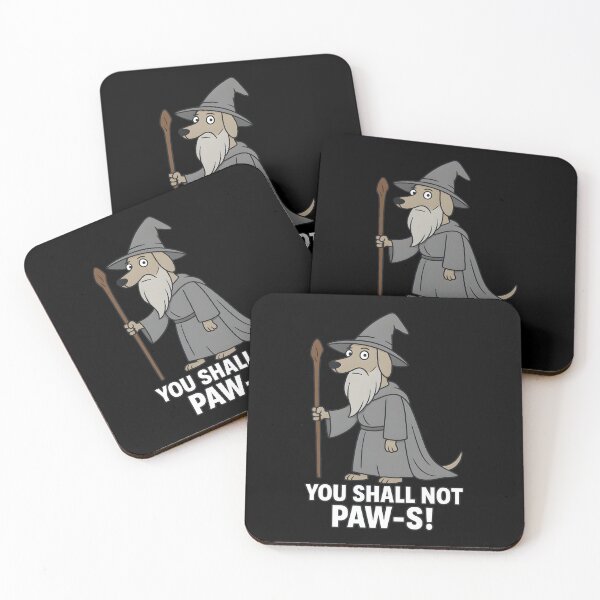Item preview, Gandalf el galgo designed and sold by W.T.F.Prints.