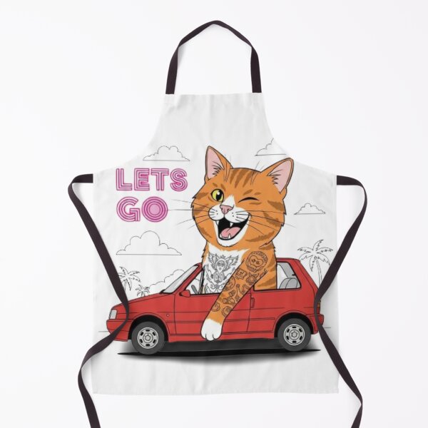 Item preview, cat tattoo car lets go designed and sold by rafaelwolf.