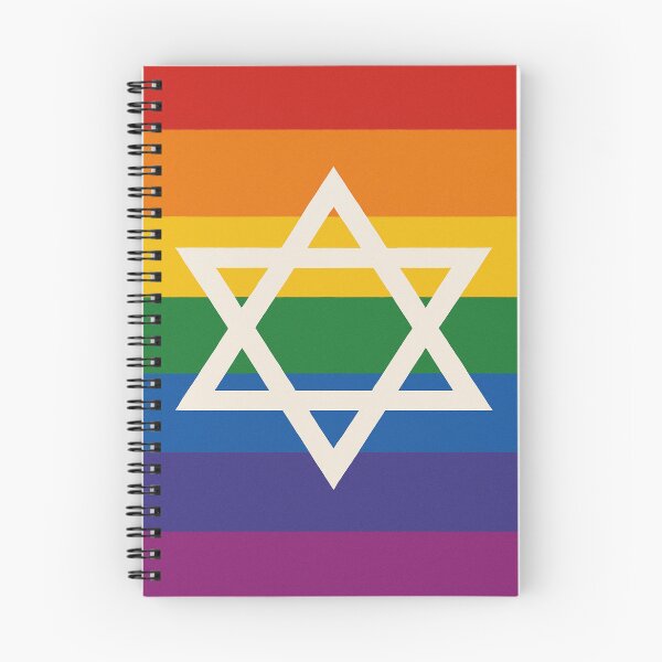 Item preview, Pride Month Jewish Flag designed and sold by BaShert.