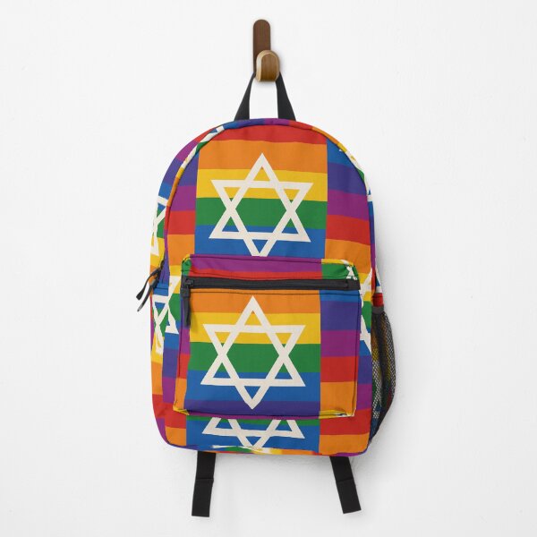 Item preview, Pride Month Jewish Flag designed and sold by BaShert.