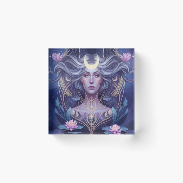 Item preview, La Luna Tarot Moderna – Arquetipo Femenino en Arte Decorativo designed and sold by Ojo de Lilith.
