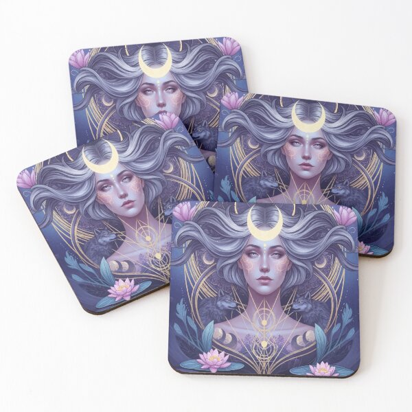 Item preview, La Luna Tarot Moderna – Arquetipo Femenino en Arte Decorativo designed and sold by  Ojo de Lilith.
